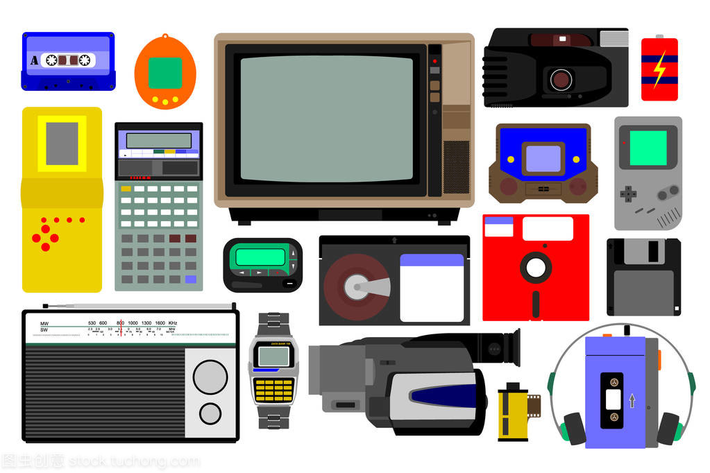 80-90年代電子產品的黃金時代 插圖背后的技術與文化